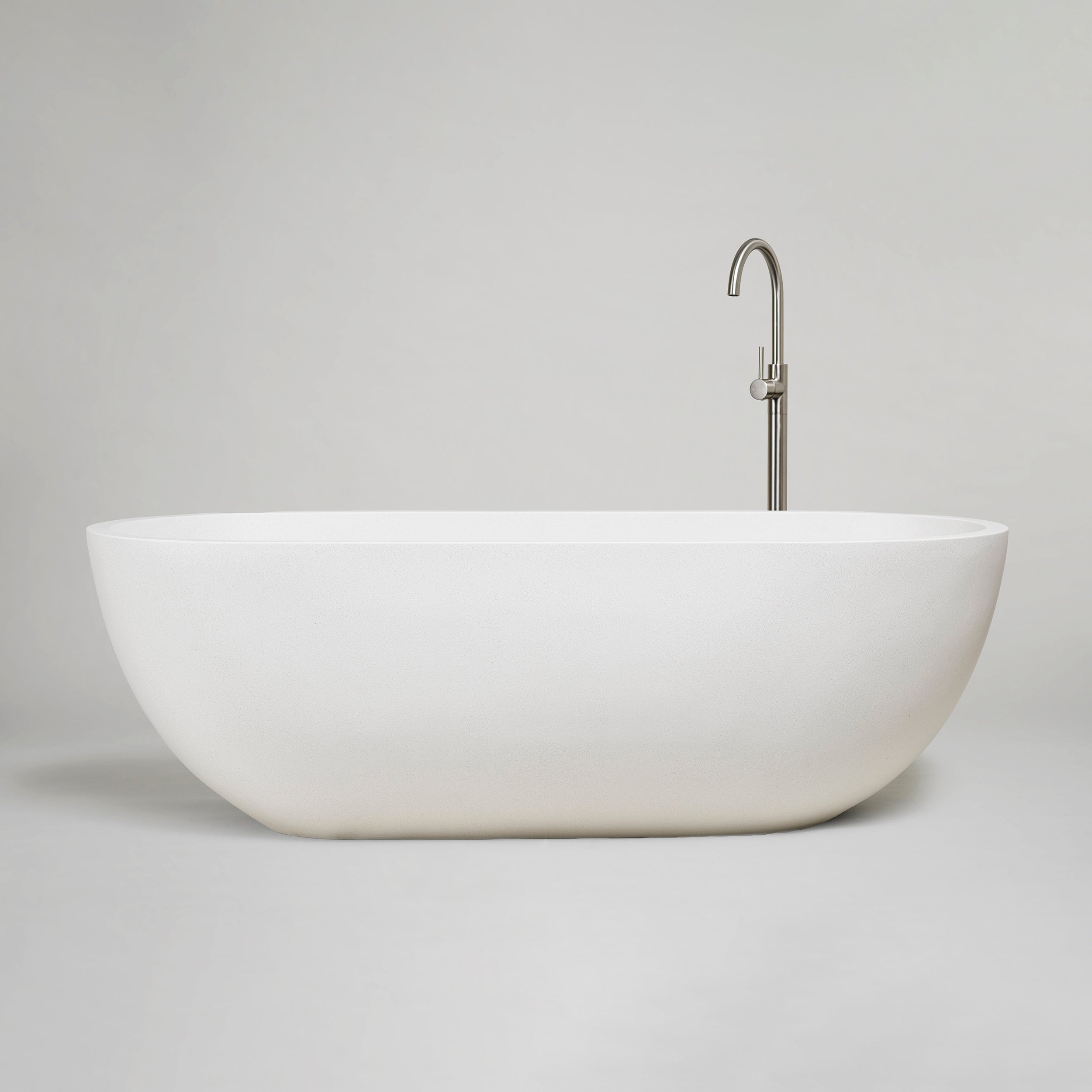 Big Omaha Stone Bath White