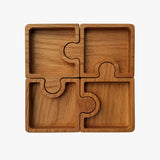 Puzzle Box Oak Trinket Tray
