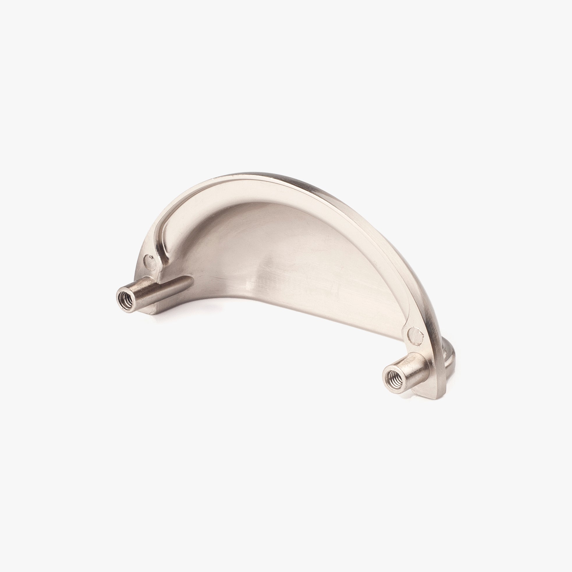 Crescent Cup Pull Handle Nickle