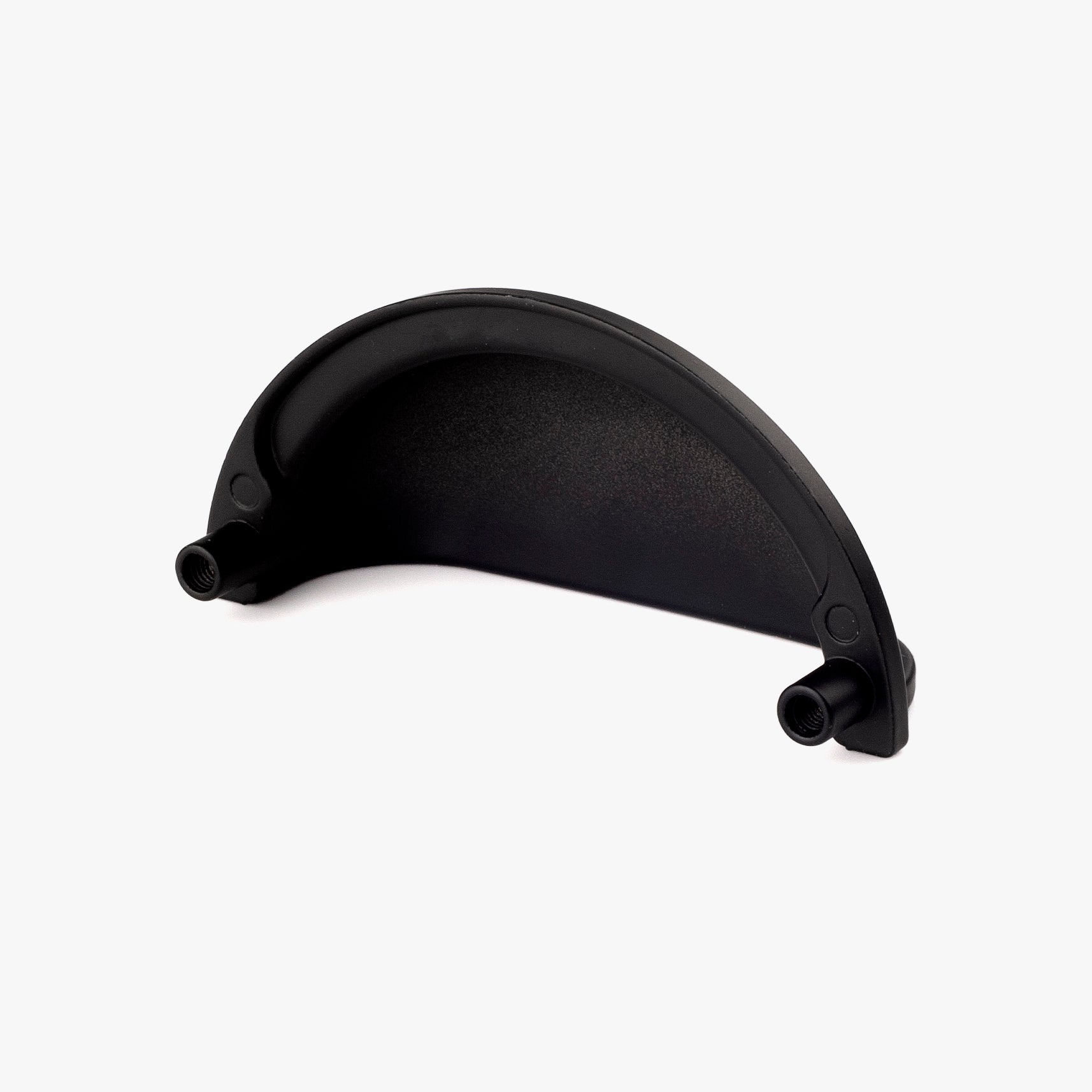 Crescent Cup Pull Handle Black