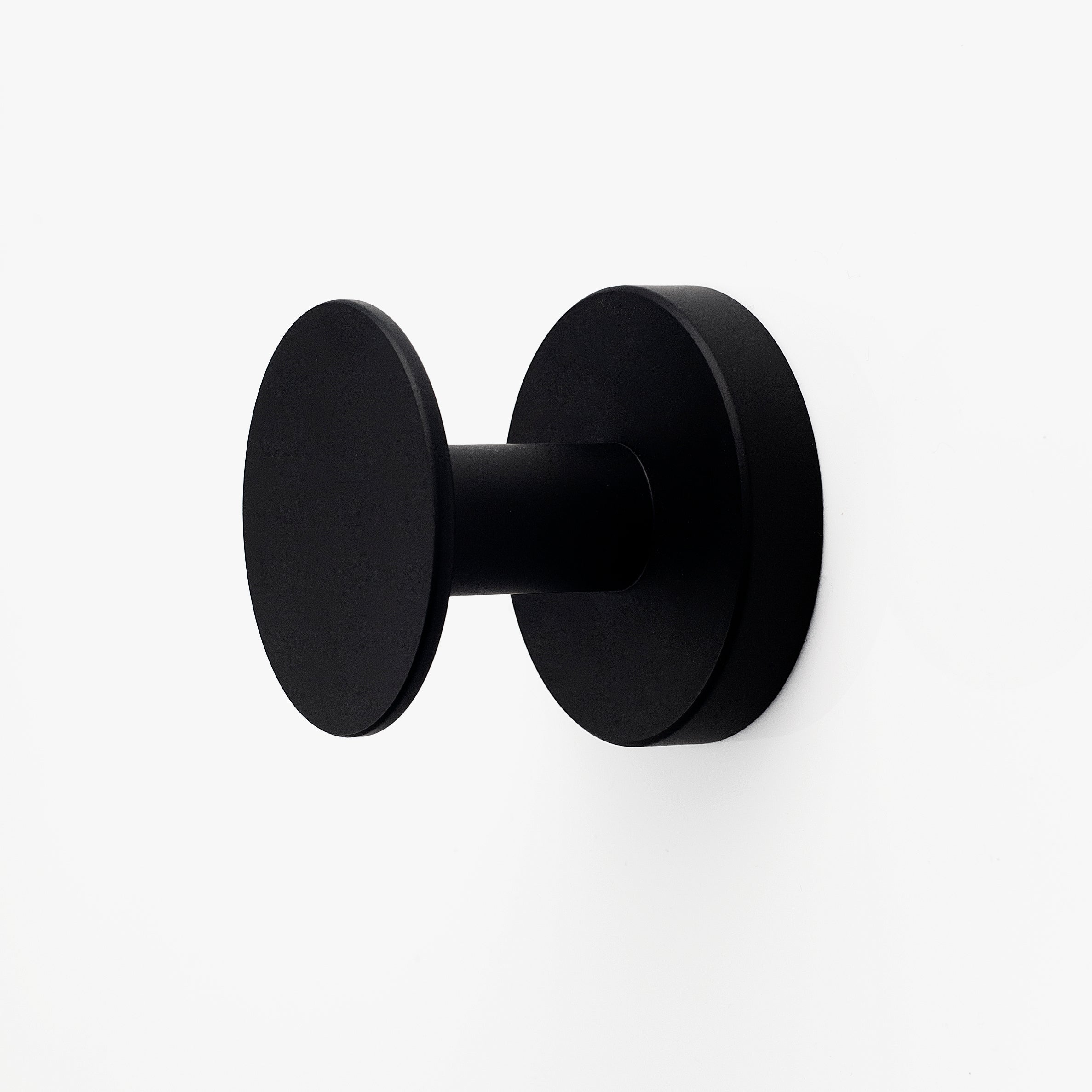 Dot Matte Black Robe Coat Hook - Bathroom hardware – C S Studios