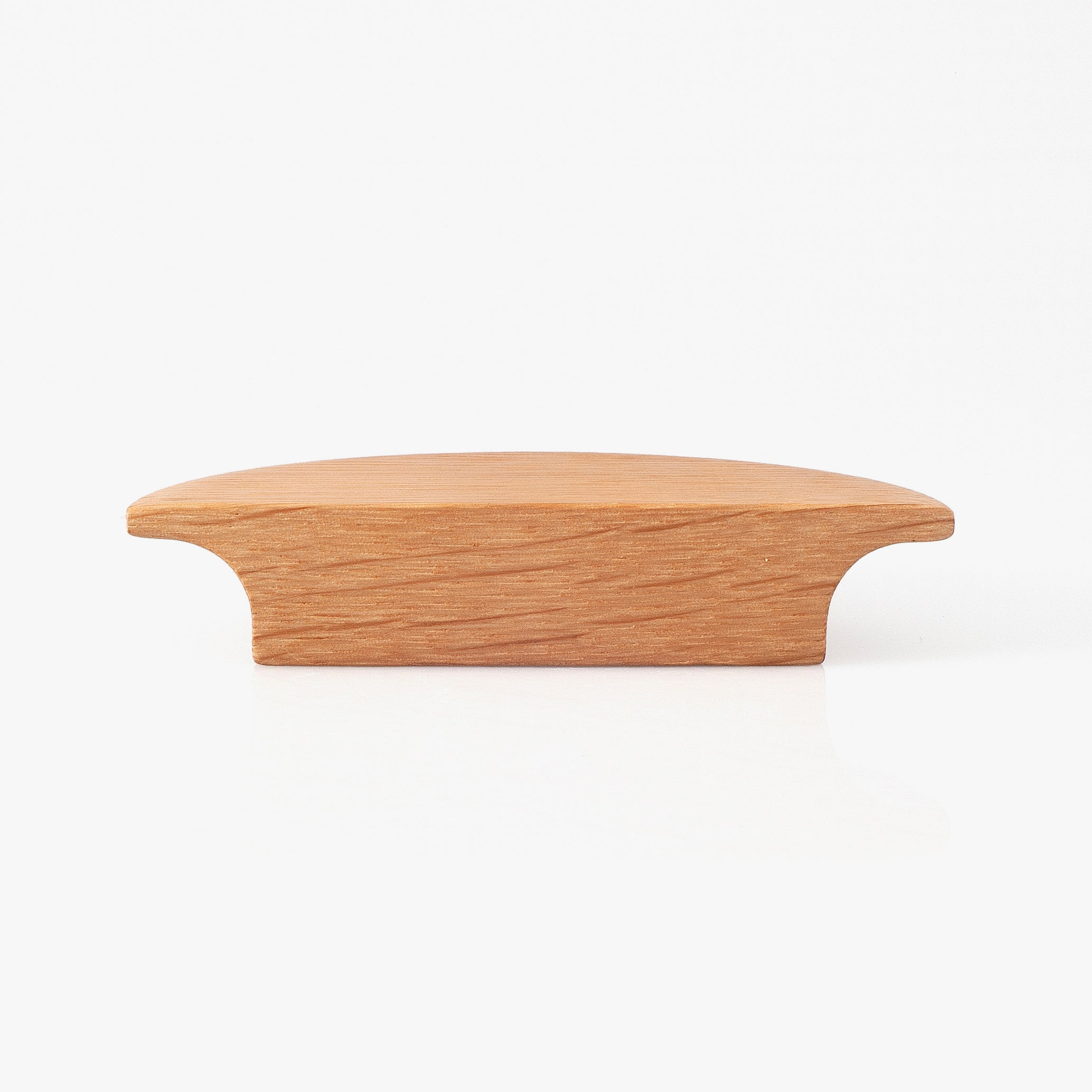 Half Moon Solid Oak Pull Handle