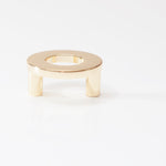 Halo pull handle gold