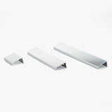 Overlap Pull Handle Silver