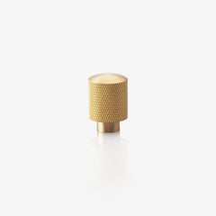 Status Knurled Knob Brass