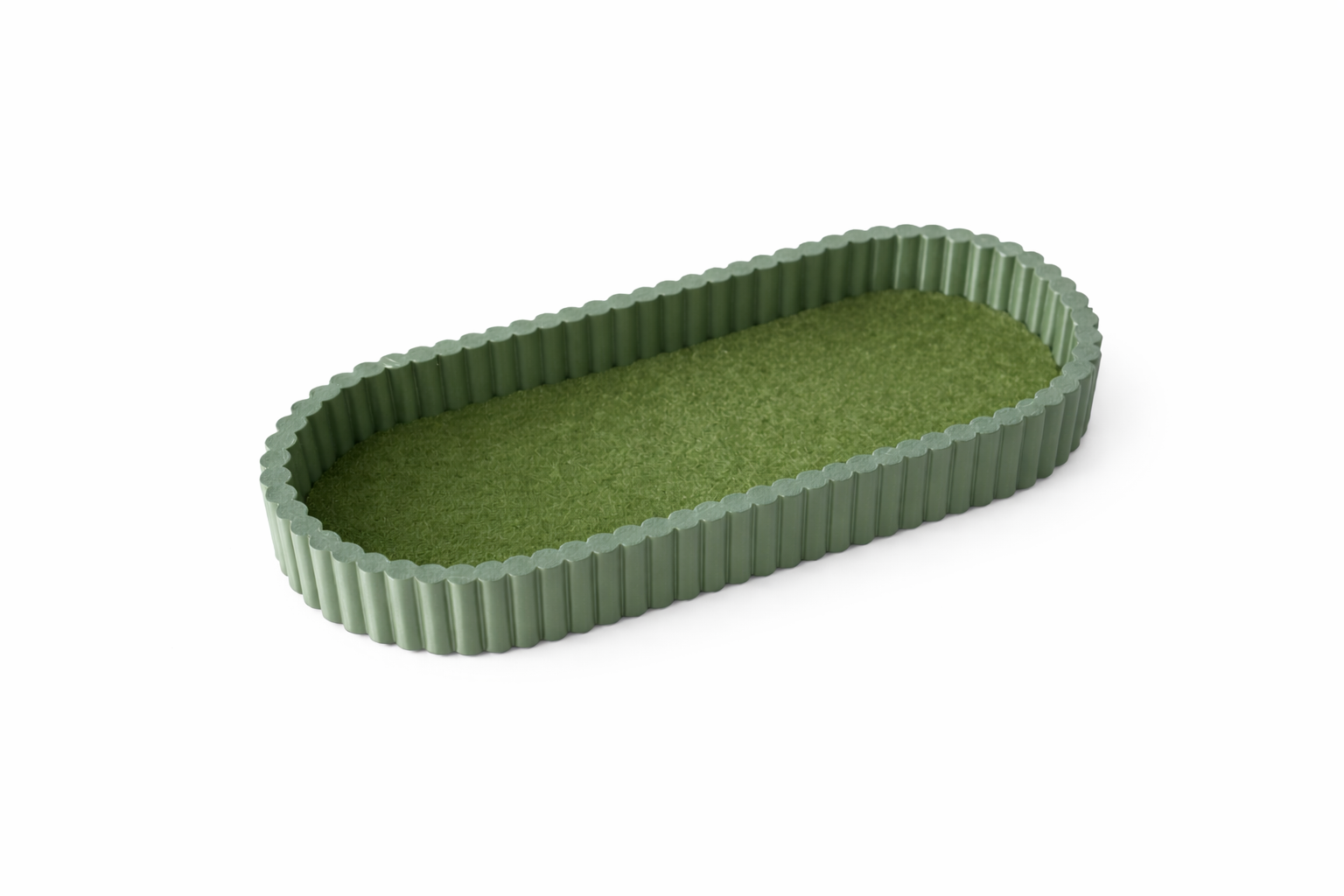 Oval Ripple Ripple Oval Home Decor Dish – C S Studios