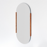 Kara Full Length Oval Timber Framed Mirror