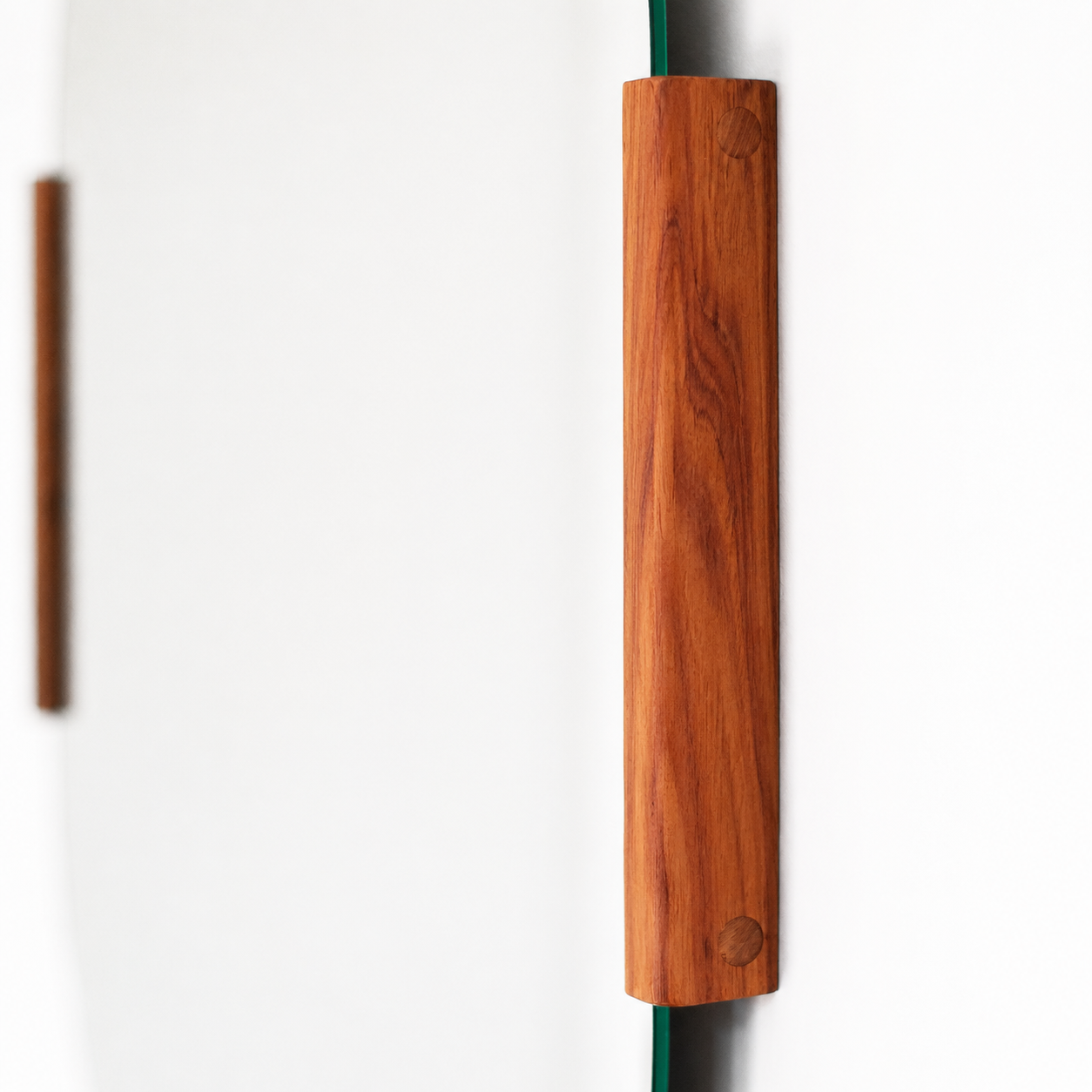 Kara Full Length Oval Timber Framed Mirror