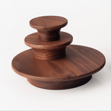 Fleck Black Walnut Knob