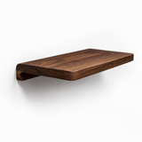 Crest Black Walnut Floating Shelf