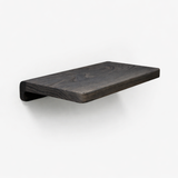 Crest Floating Shelf Black Wash