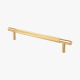 Etch Knurled Brass Handle