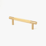 Etch Knurled Brass Handle