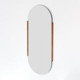 Kara Full Length Oval Timber Framed Mirror
