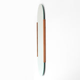Kara Full Length Oval Timber Framed Mirror