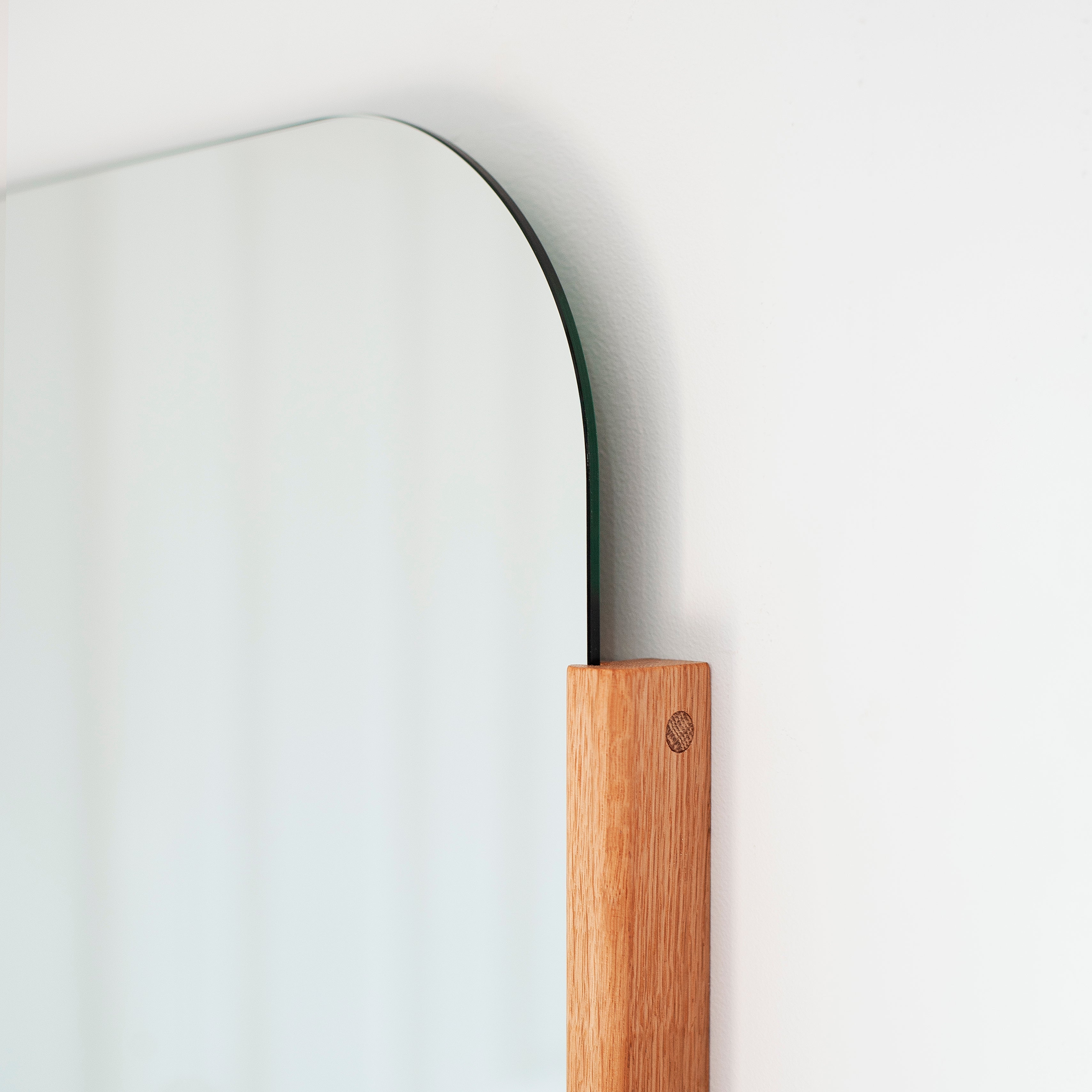 Haven Square Timber Framed Mirror
