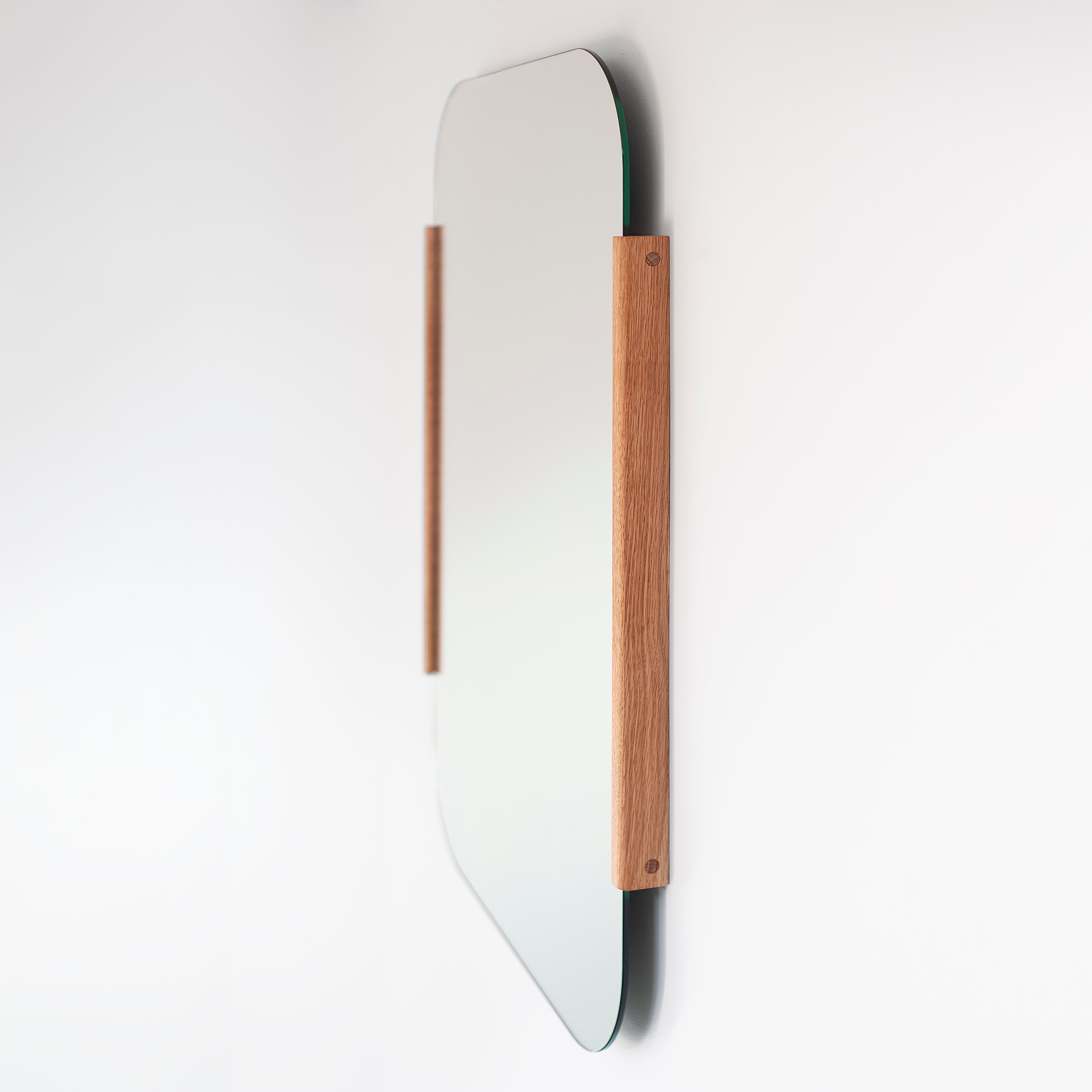 Haven Square Timber Framed Mirror