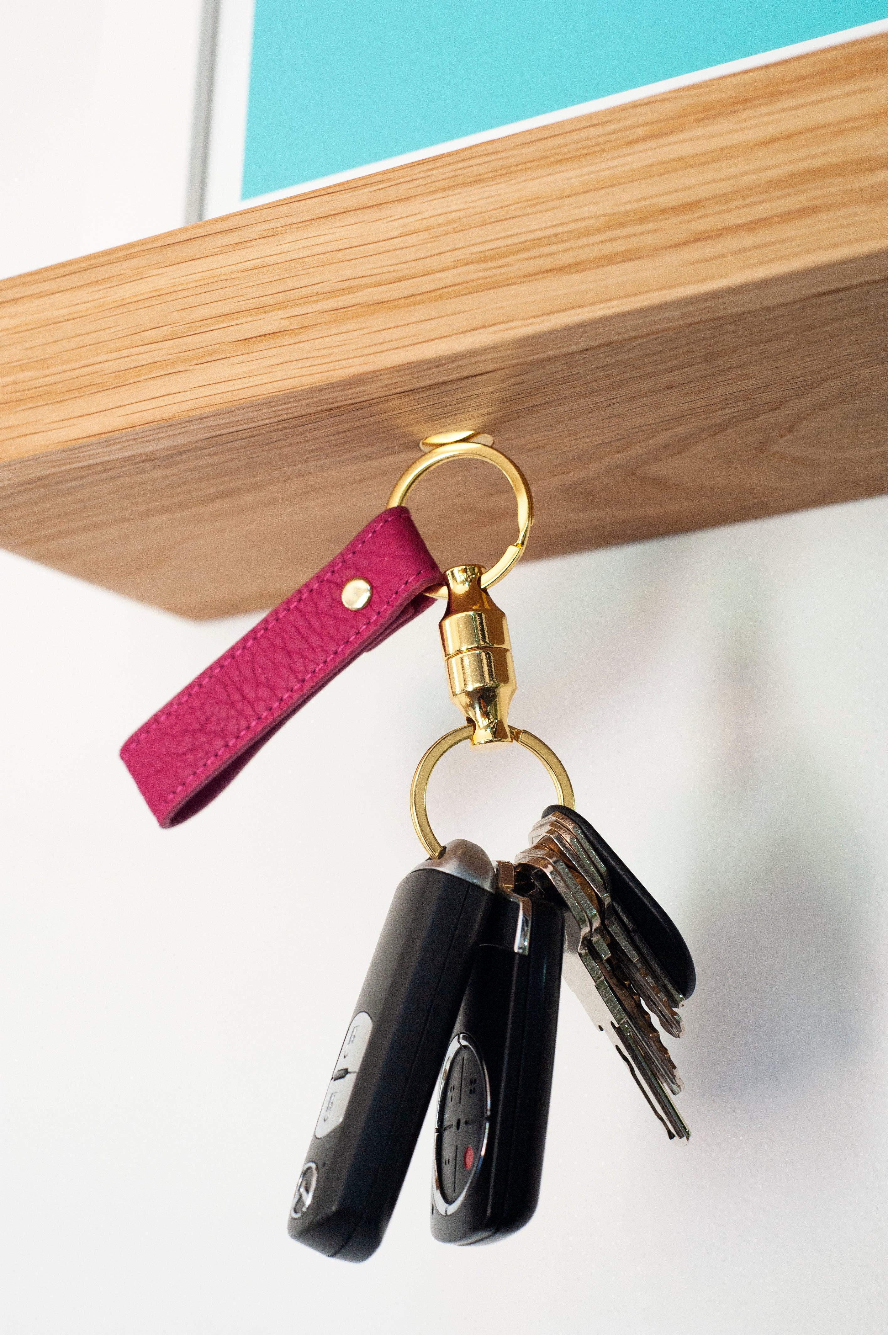 Store Key Rings Hold Me Up - Magnetic Key Ring For Oaklyn Shelf – C S Studios