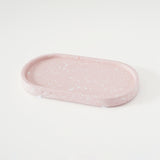 Home Decor Small Oval Tray Pink