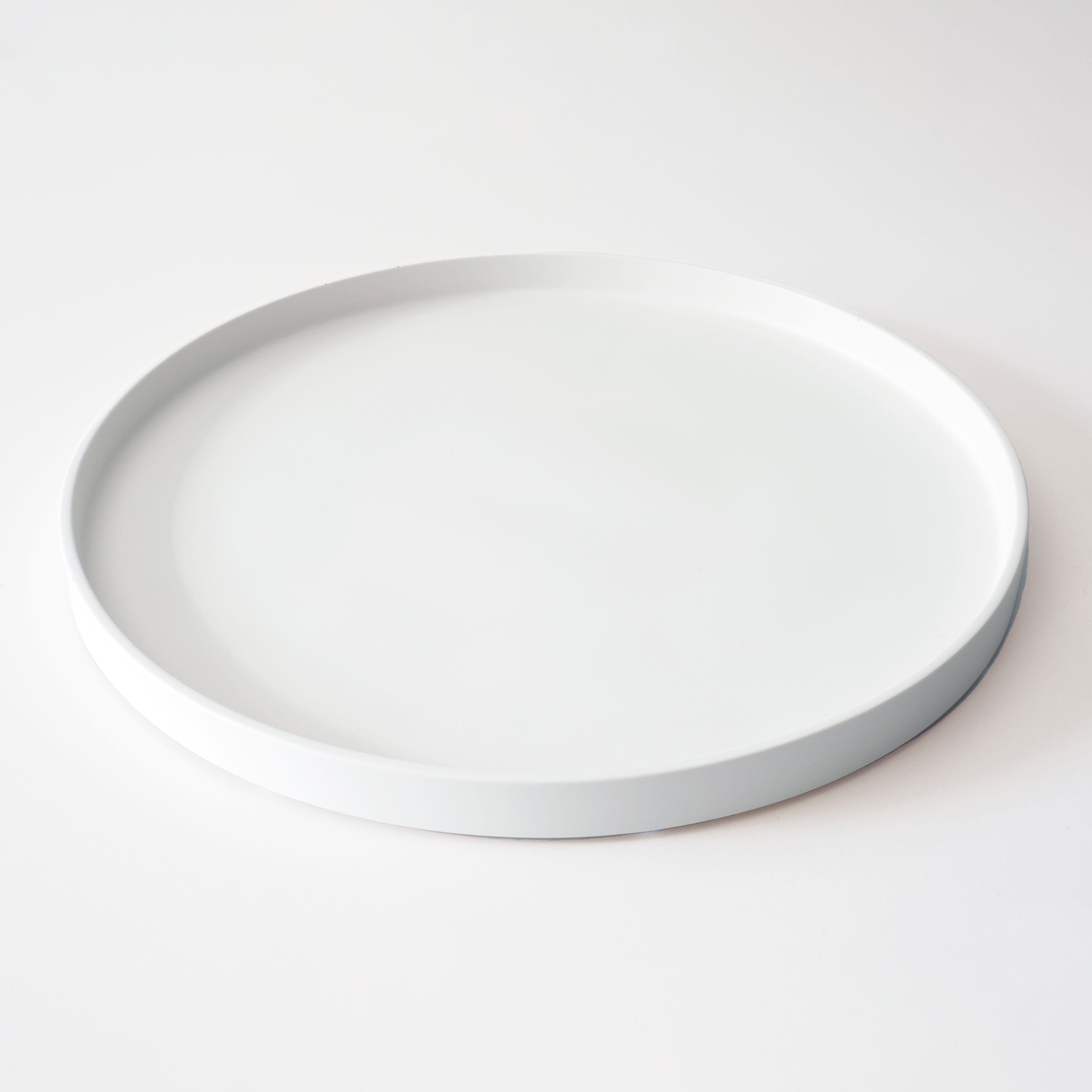 White Round Dish
