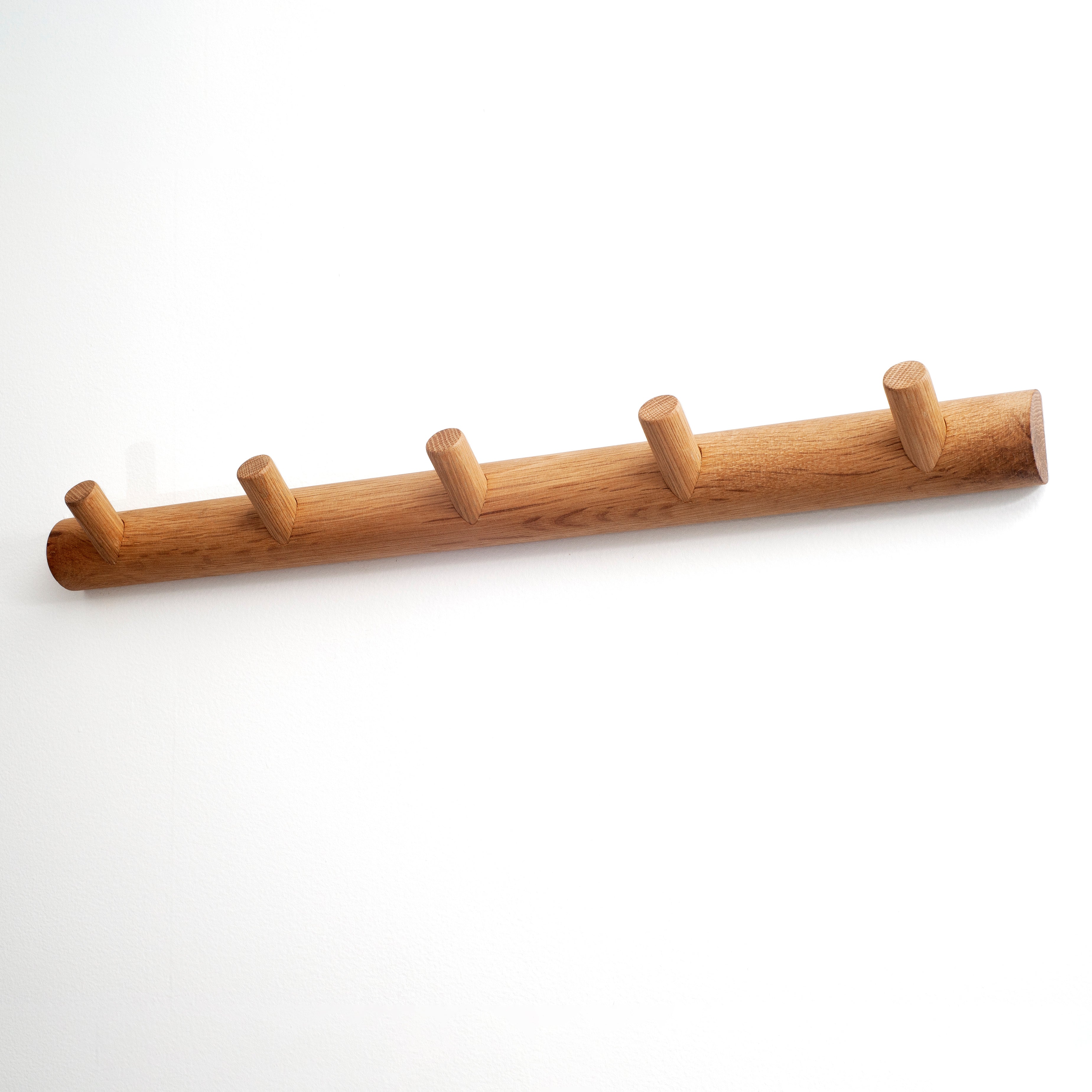 Reggie Oak Coat Hook / Coat Rack Small