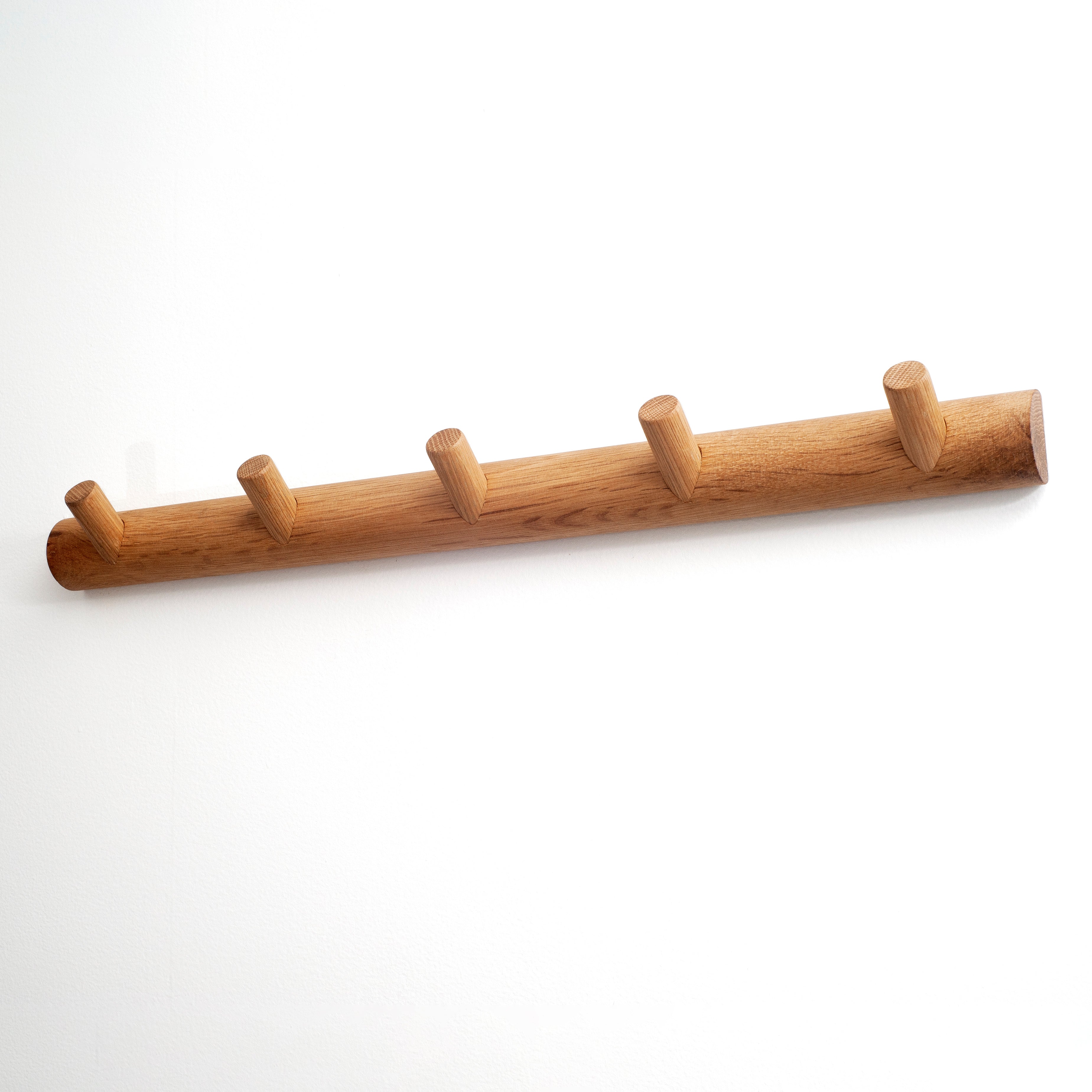 Reggie Oak Coat Hook Coat Rack – C S Studios