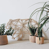 Bear 3D Printed Animal Wall Decor