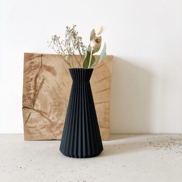 Ishi Black Vase