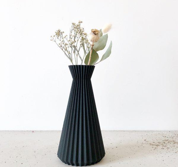 Ishi Black Vase
