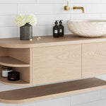 Maiko Curved Bathroom Vanity