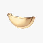 Crescent Cup Pull Handle Gold