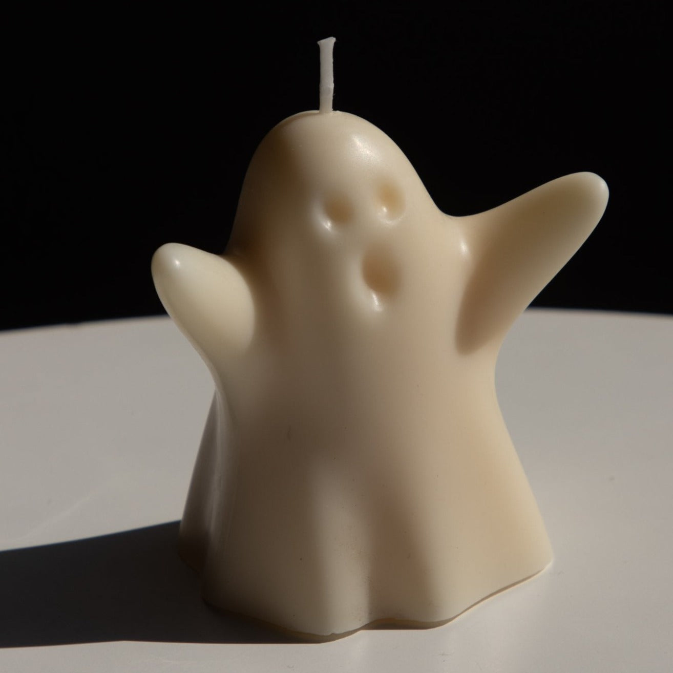 Spooky Ghost Candle Halloween