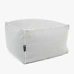 Bean Bag Ottoman Light Grey