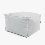 Bean Bag Ottoman Light Grey