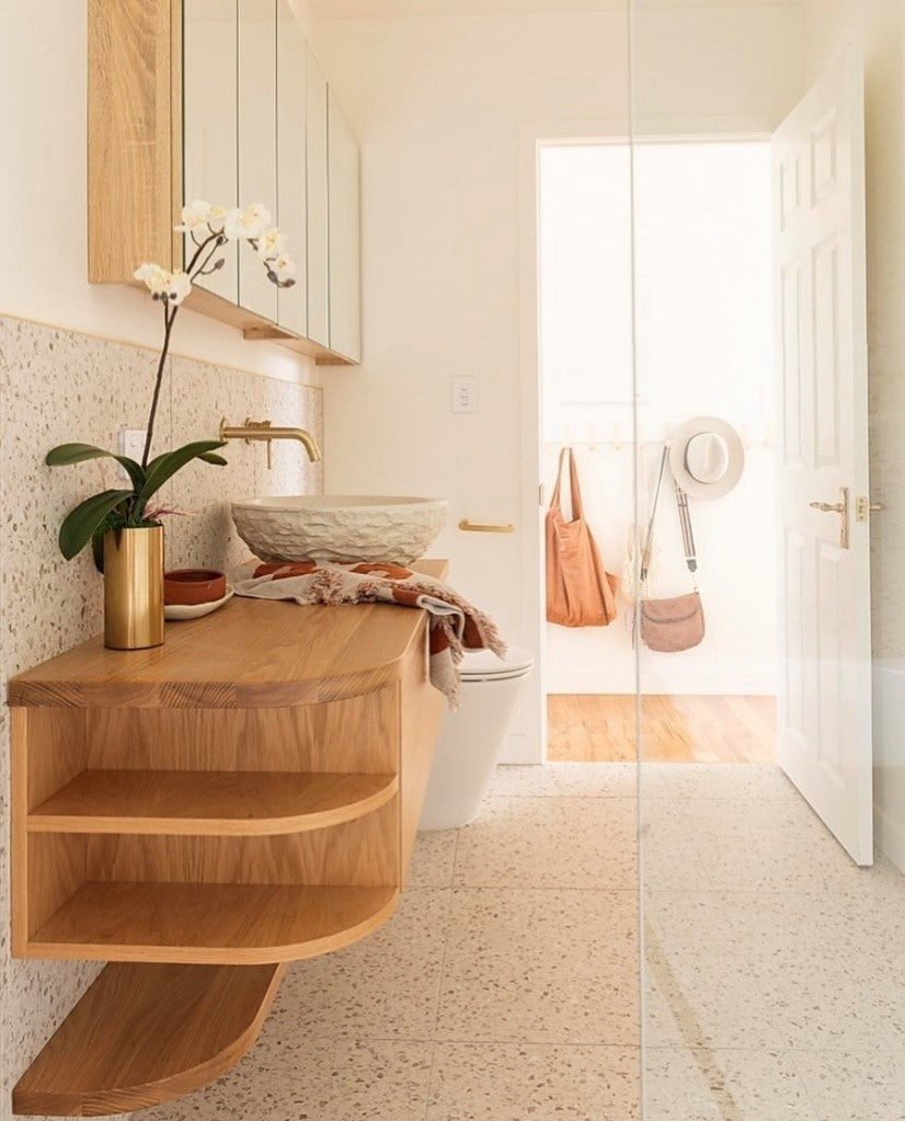 Maiko Curved Bathroom Vanity