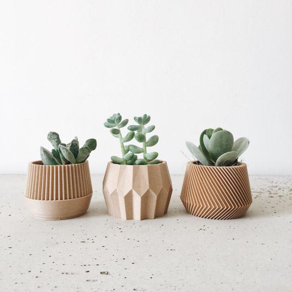 Oslo Kobe Tokyo - Set of 3 Planters