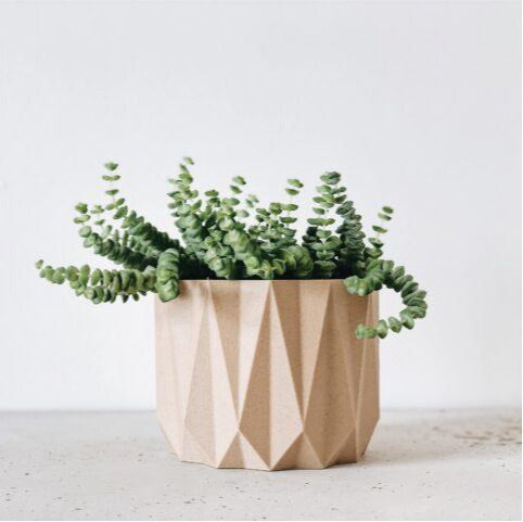 Origami Natural Planter