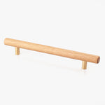 Point Oak & Brass Handle