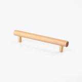Point Oak & Brass Handle