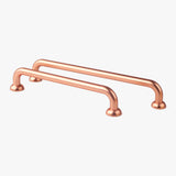 Curve Ball Handle Rose Gold